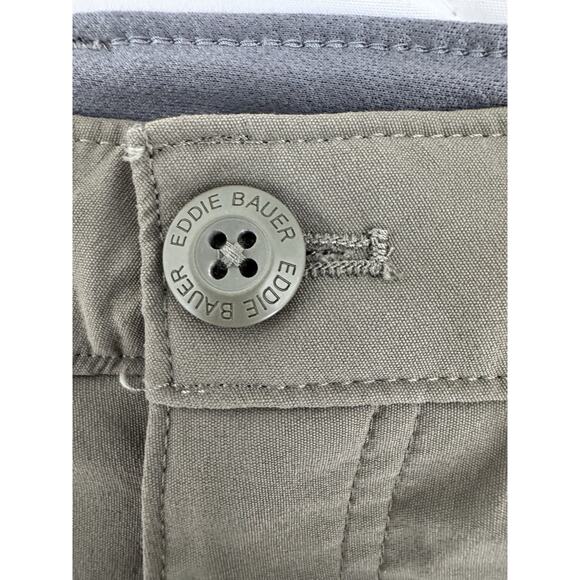 Eddie Bauer Convertible Tech Pants Mens 32x30 Green Nylon Spandex Outdoor Hiking - Picture 10 of 15